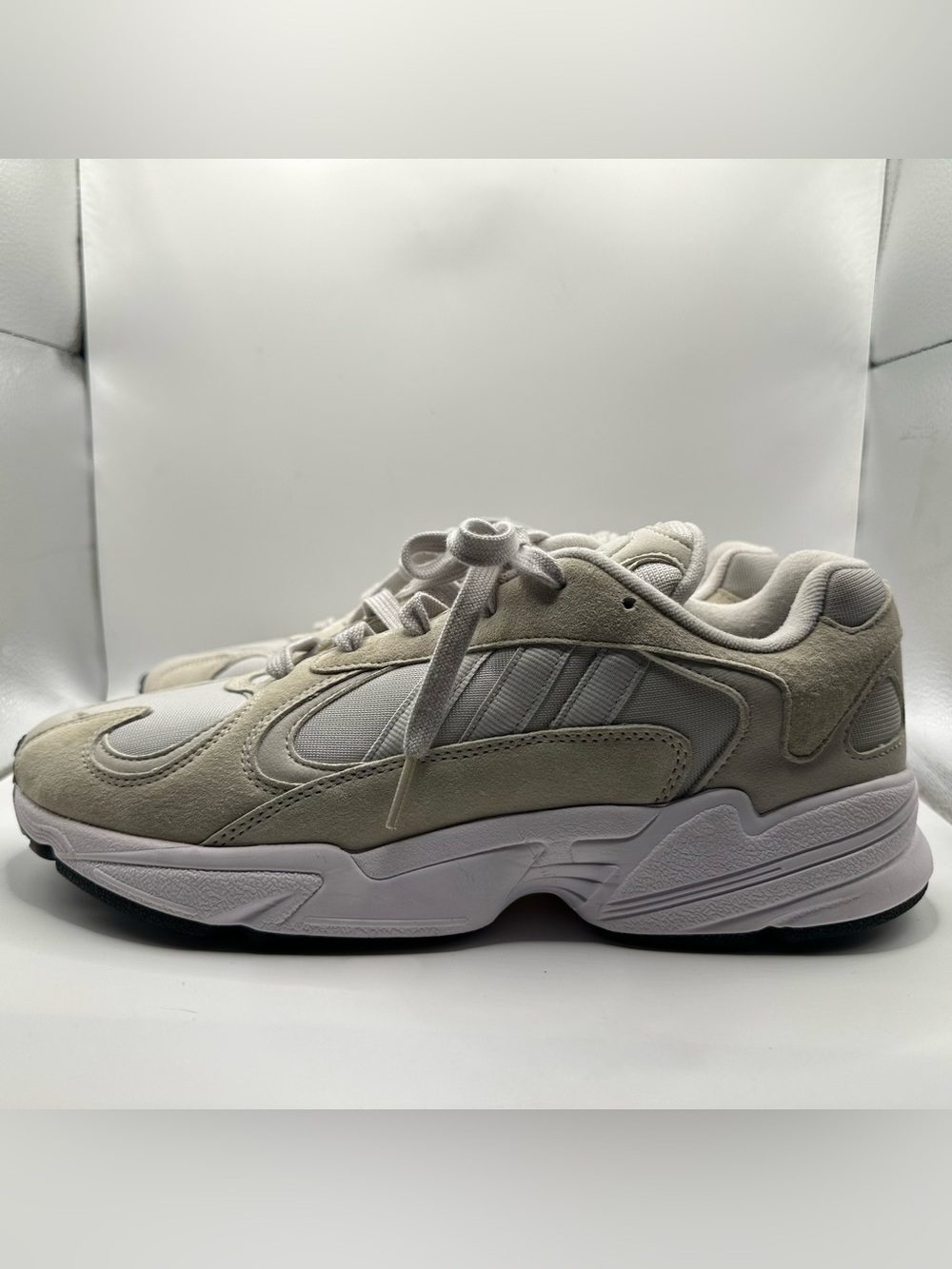 Adidas Originals Yung-1 Light Grey Sneakers Men’s Size 10 BD7659 New No Box